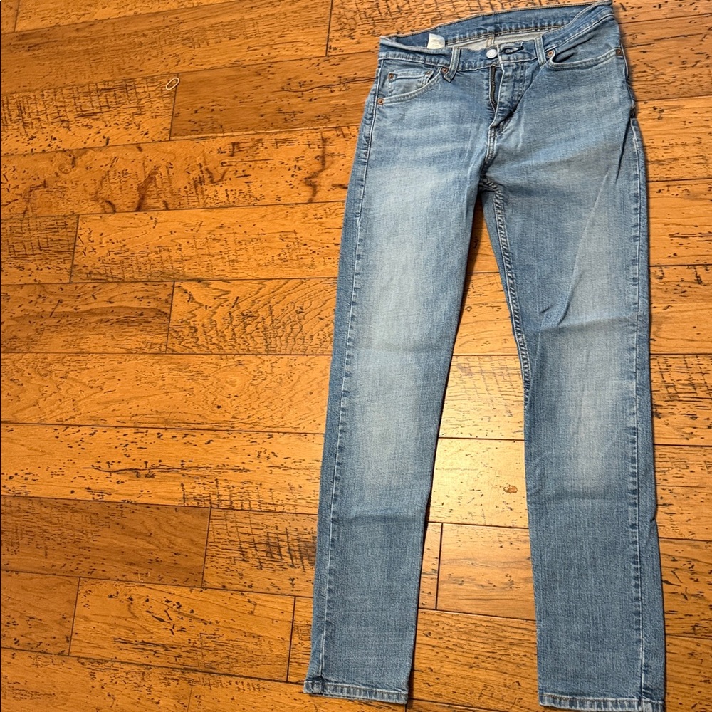 Levi's Men's Straight Jeans in Light Blue
